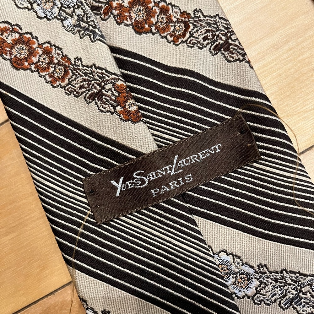 Yves Saint Laurent tie vintage - Picture 4 of 5